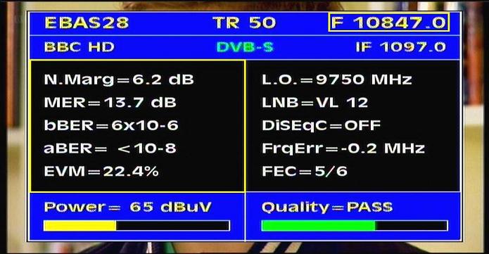 Astra 2D at 28.2 e-2d north spot-freesat-sky-bbc-itv-10 847 V quality analysis-n