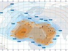 Arabsat 2B at 20.0 e _ high power footprint