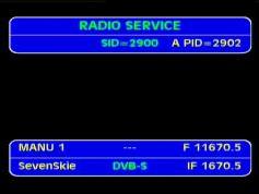 Yamal 201 at 90.0 e-KU footprint-11 670 V radio netw.-if data