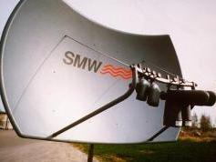 a SMW OA 1600  celkovy detail z predu s 4 ks LNB